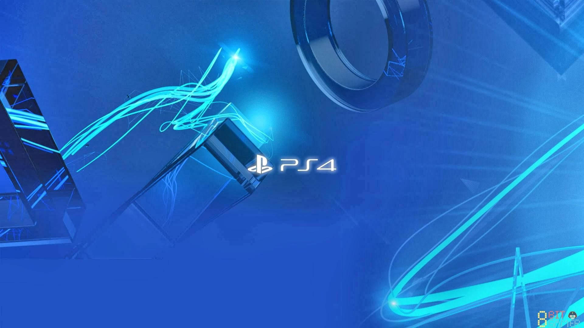 Ps4 Abstract Neon Background Background