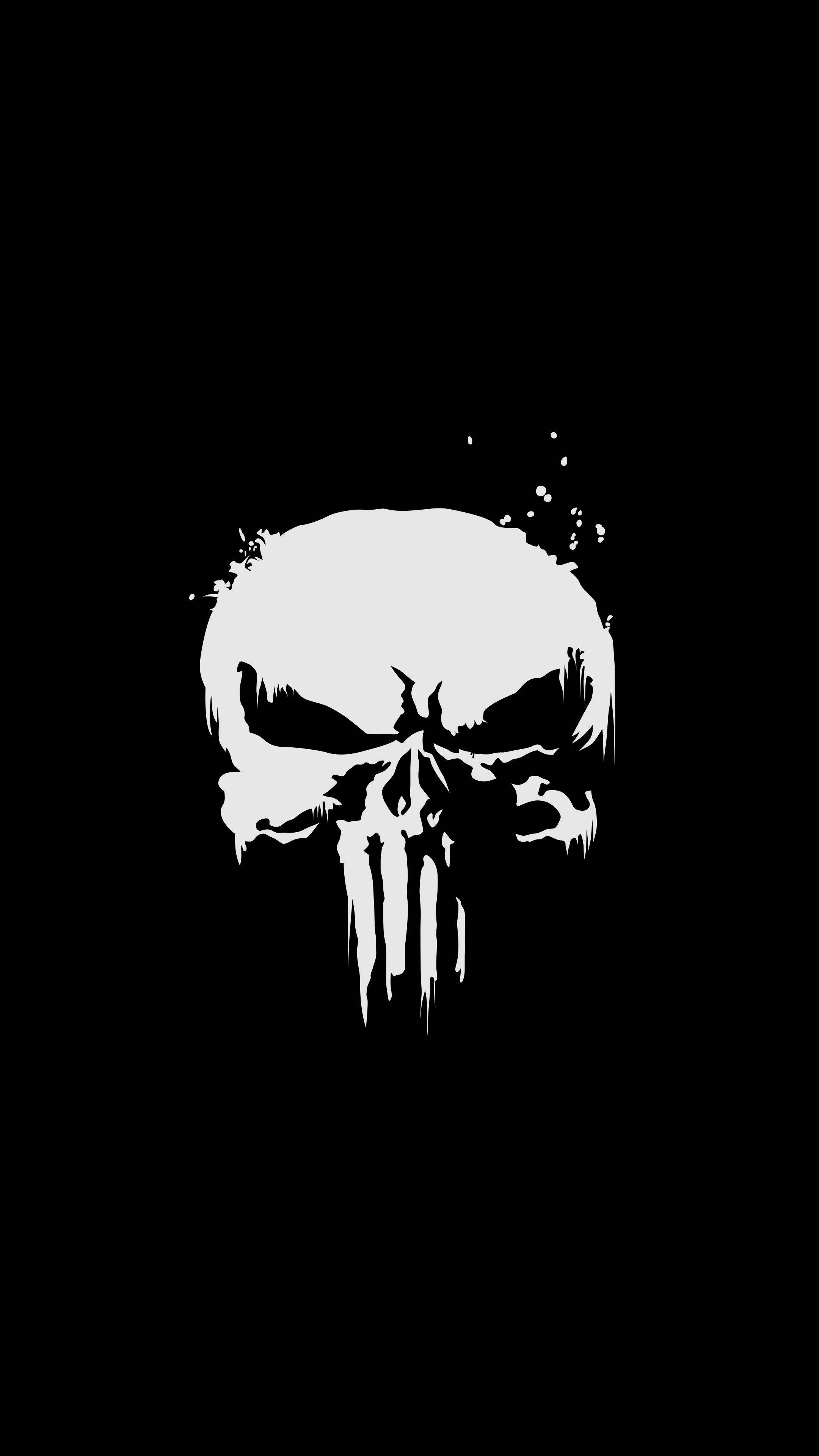 Download Punisher 4k Ultra Hd Dark Phone Wallpaper 