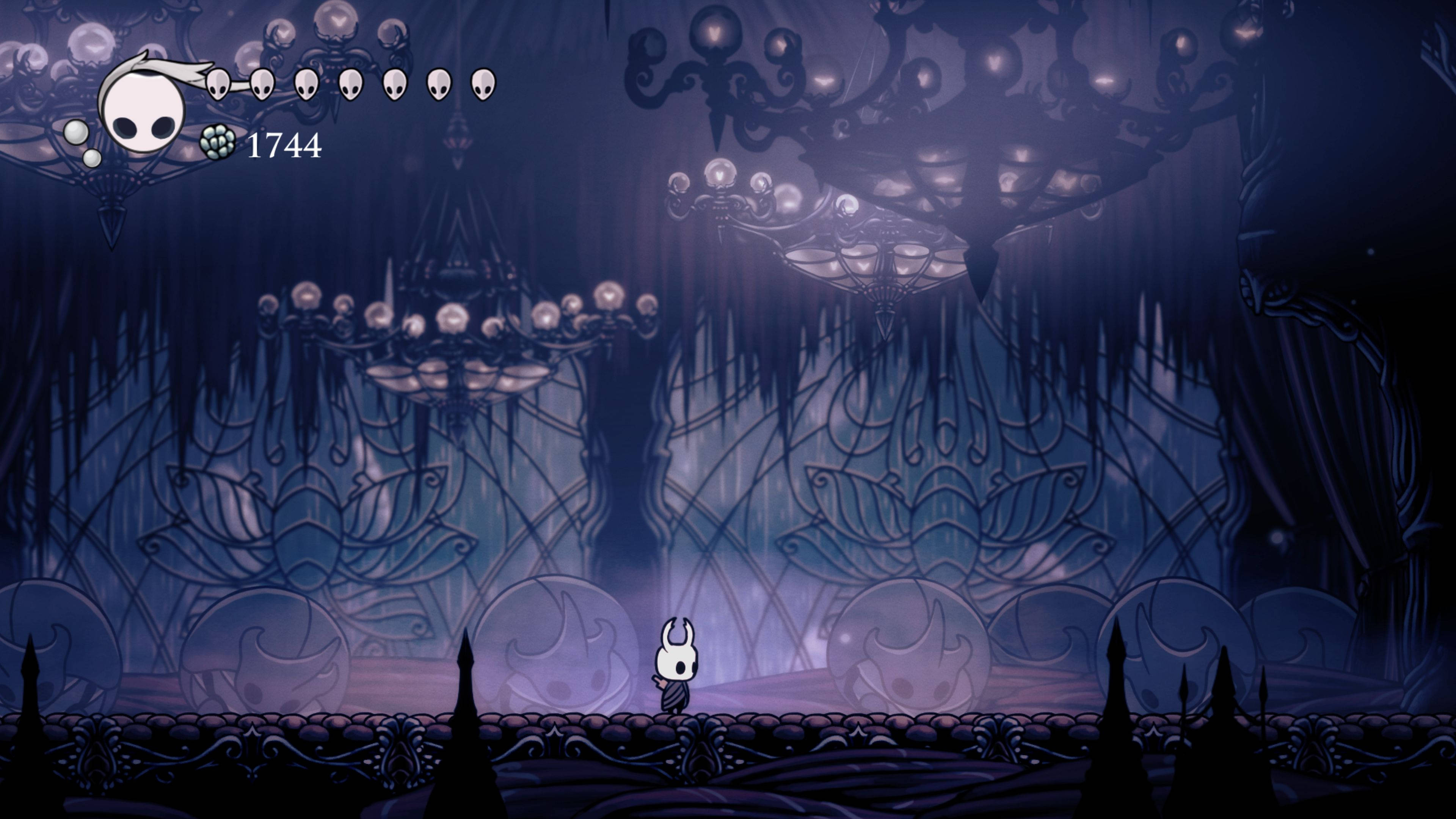Purple Aesthetic Hollow Knight Background