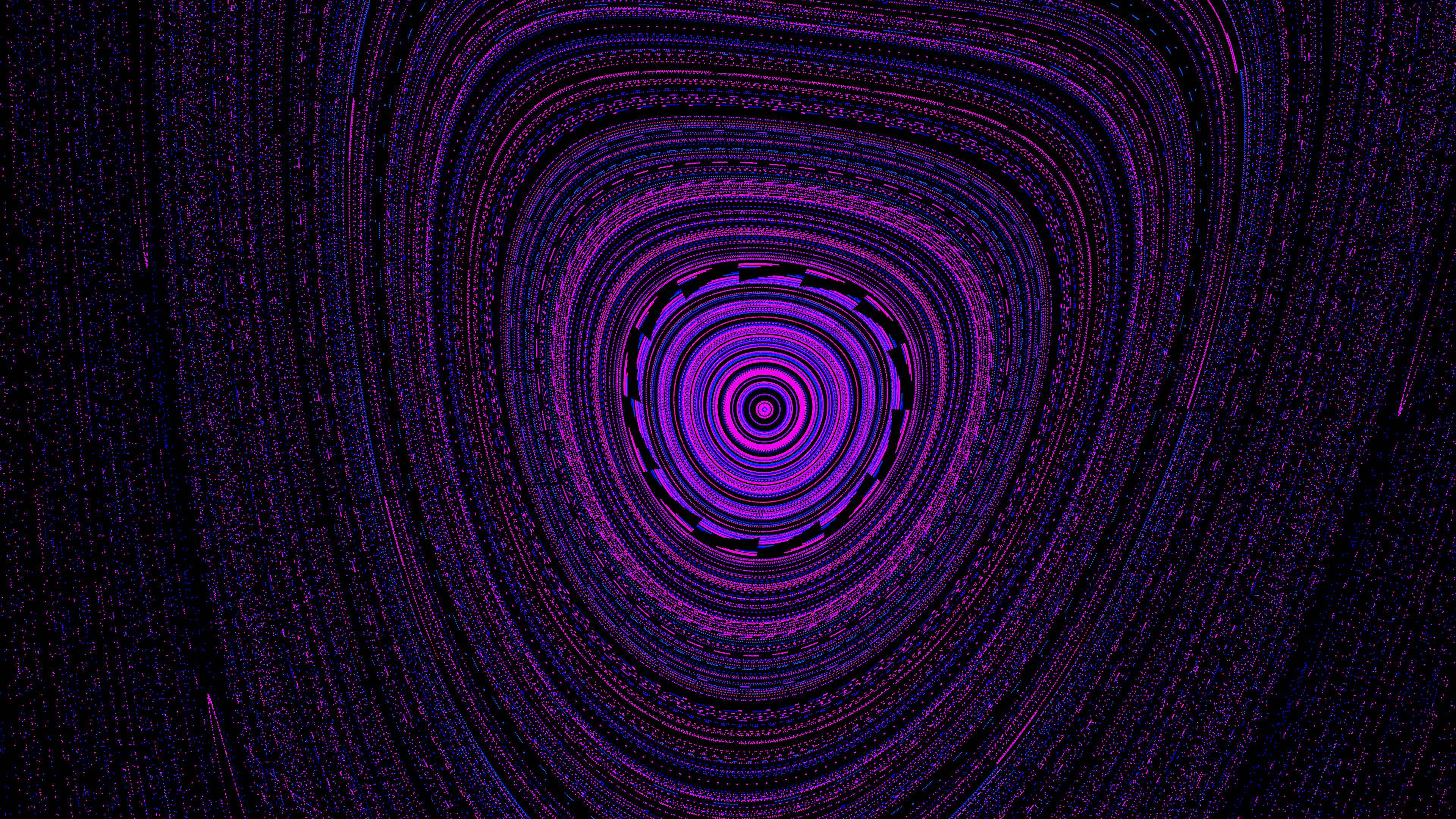 Purple Neon Abstract Background