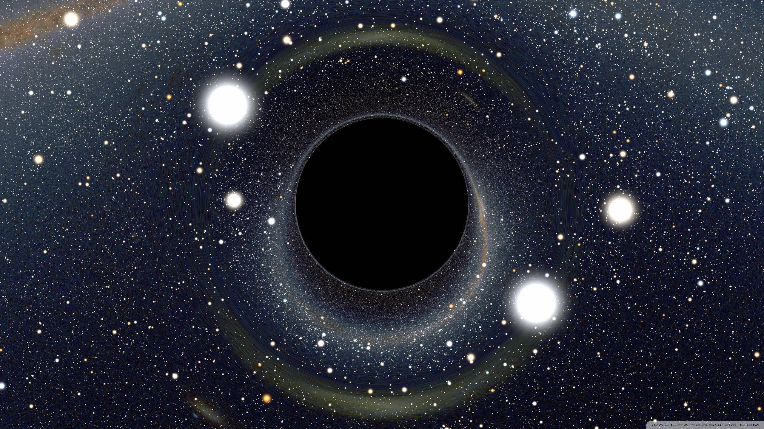 Quadruple Super Nova Star Black Hole Background