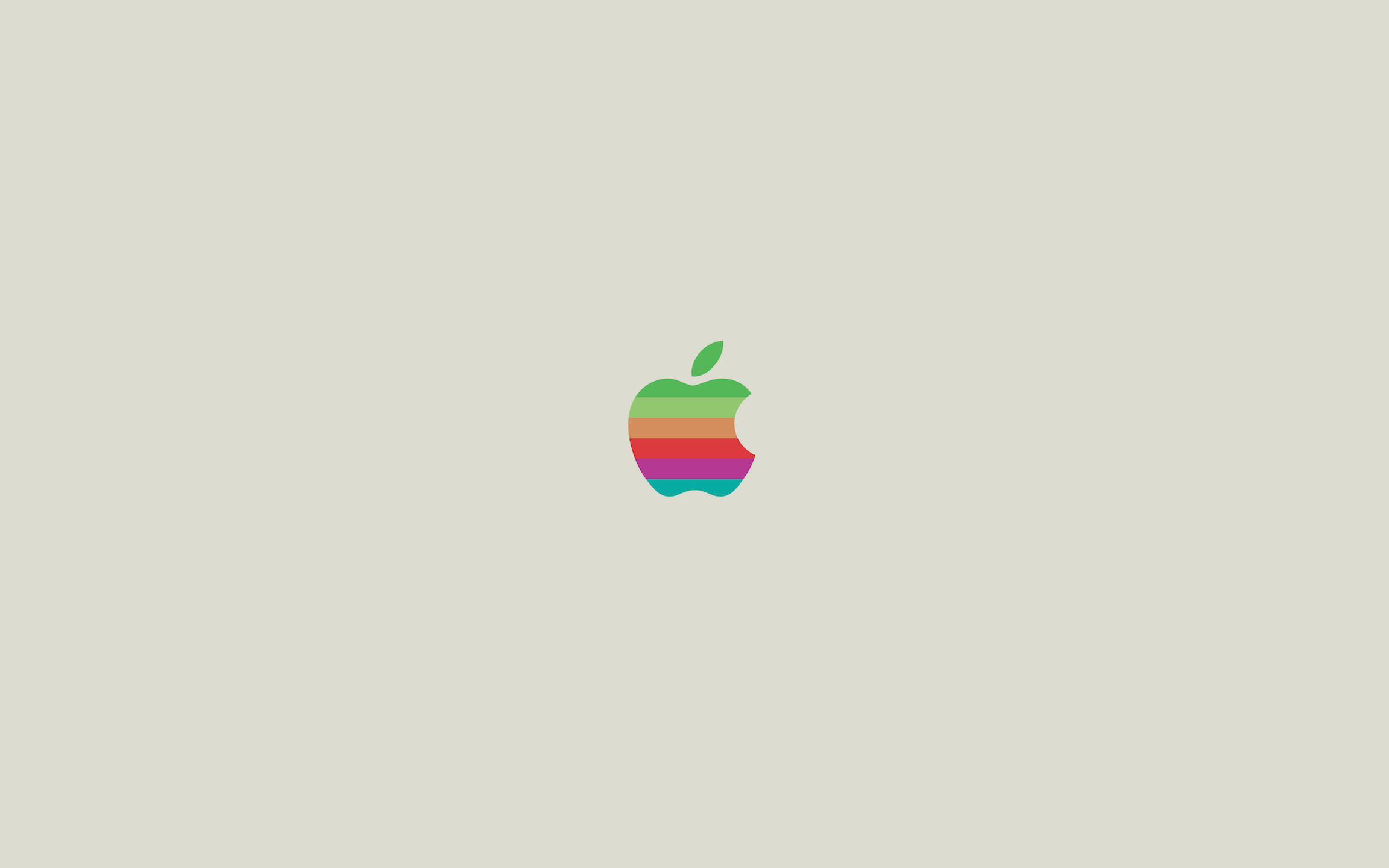 Download Rainbow Color Macbook Logo Wallpaper 