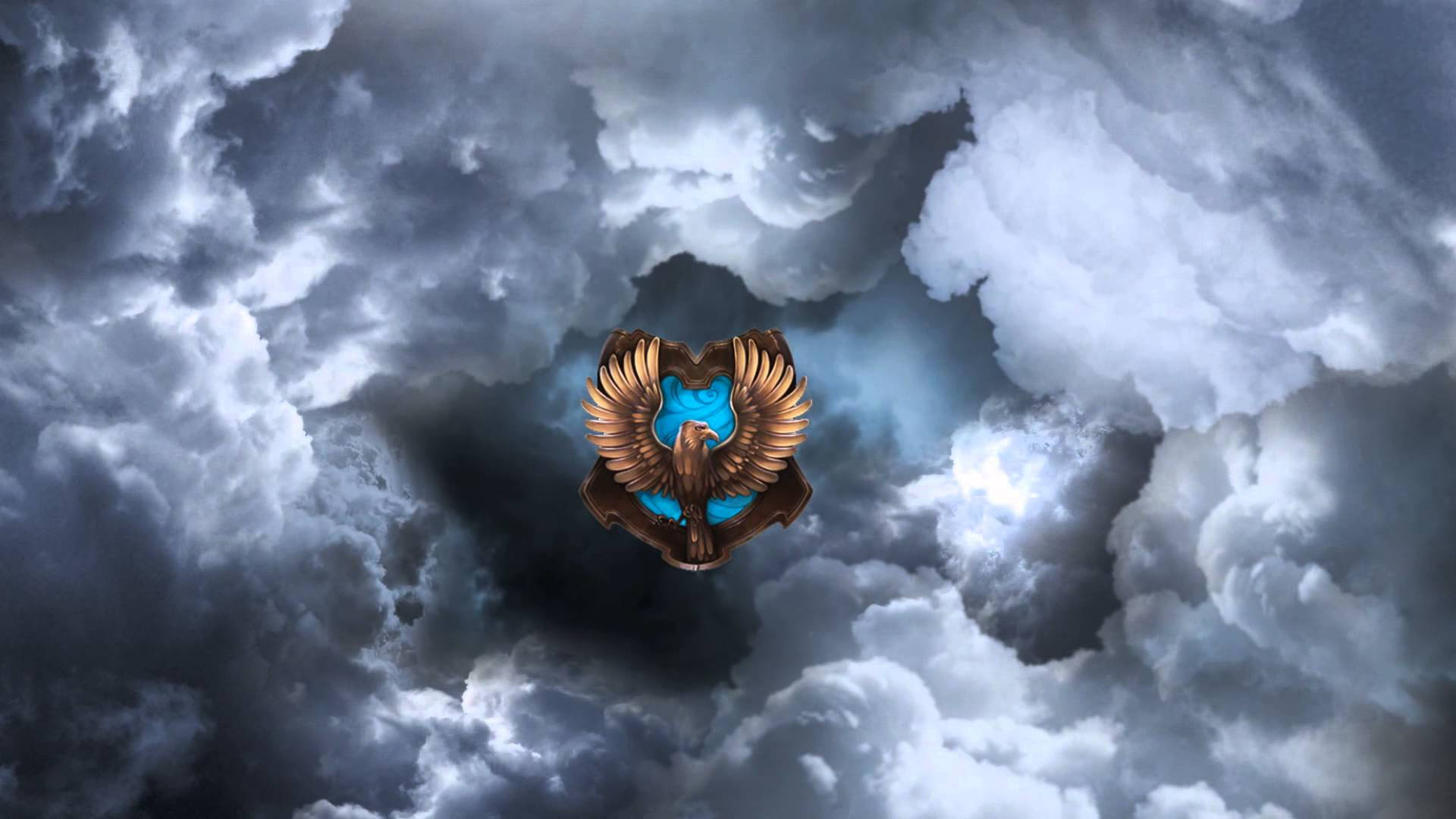 Ravenclaw Crest On Sky Hd Background