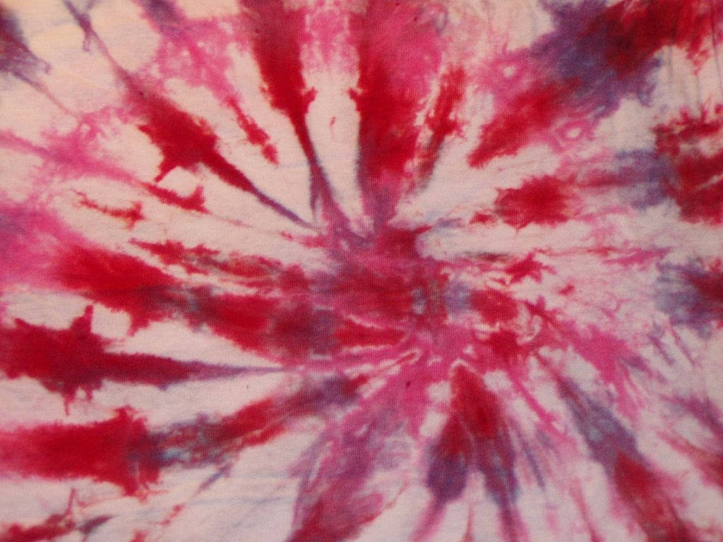 Red And Pink Tie Dye Background