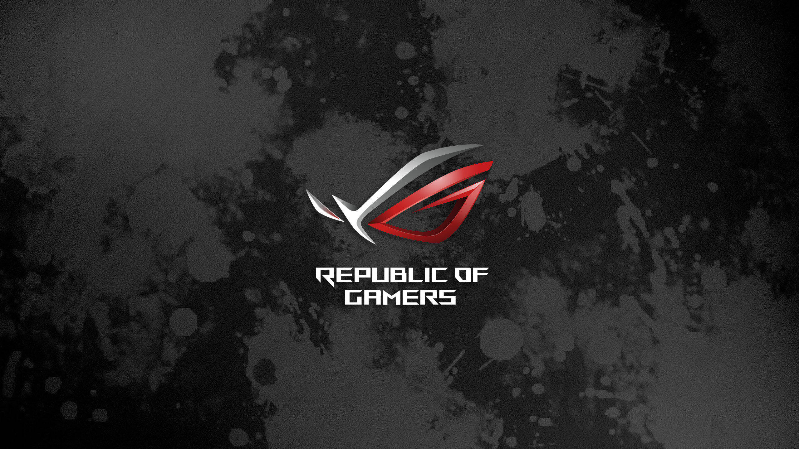 Red And Silver Rog Background