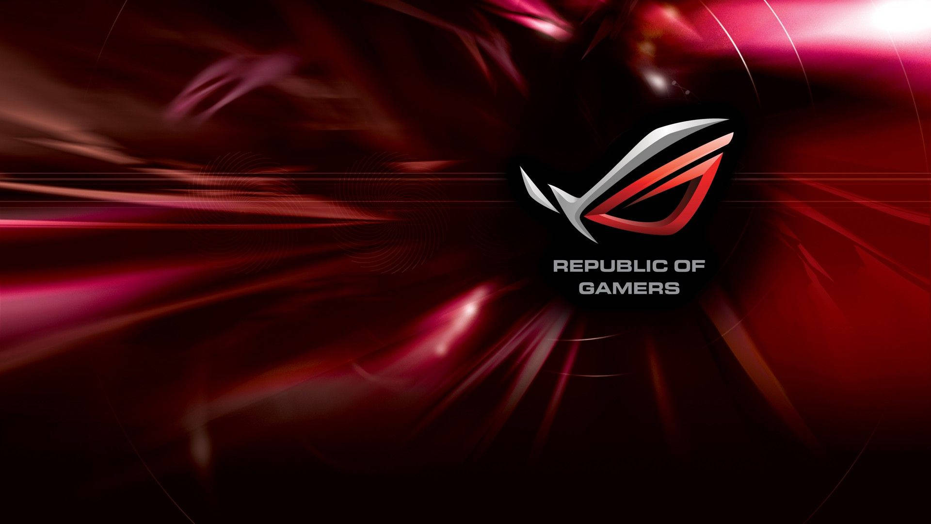 Red Asus Rog Background