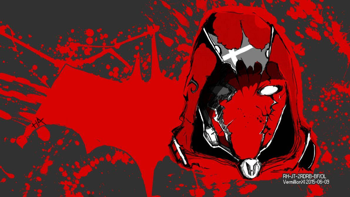 Red Hood Custom Fan Art Background