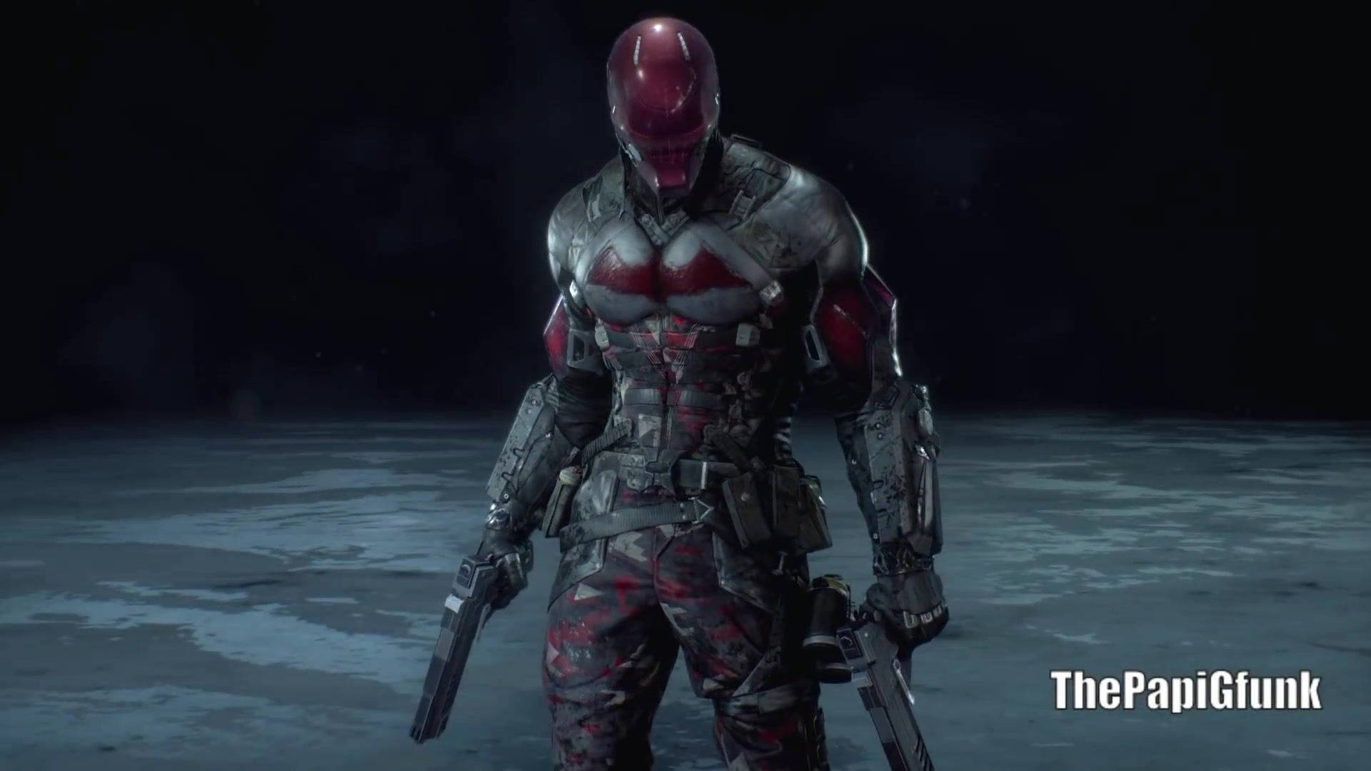 Red Hood The Arkham Knight Background