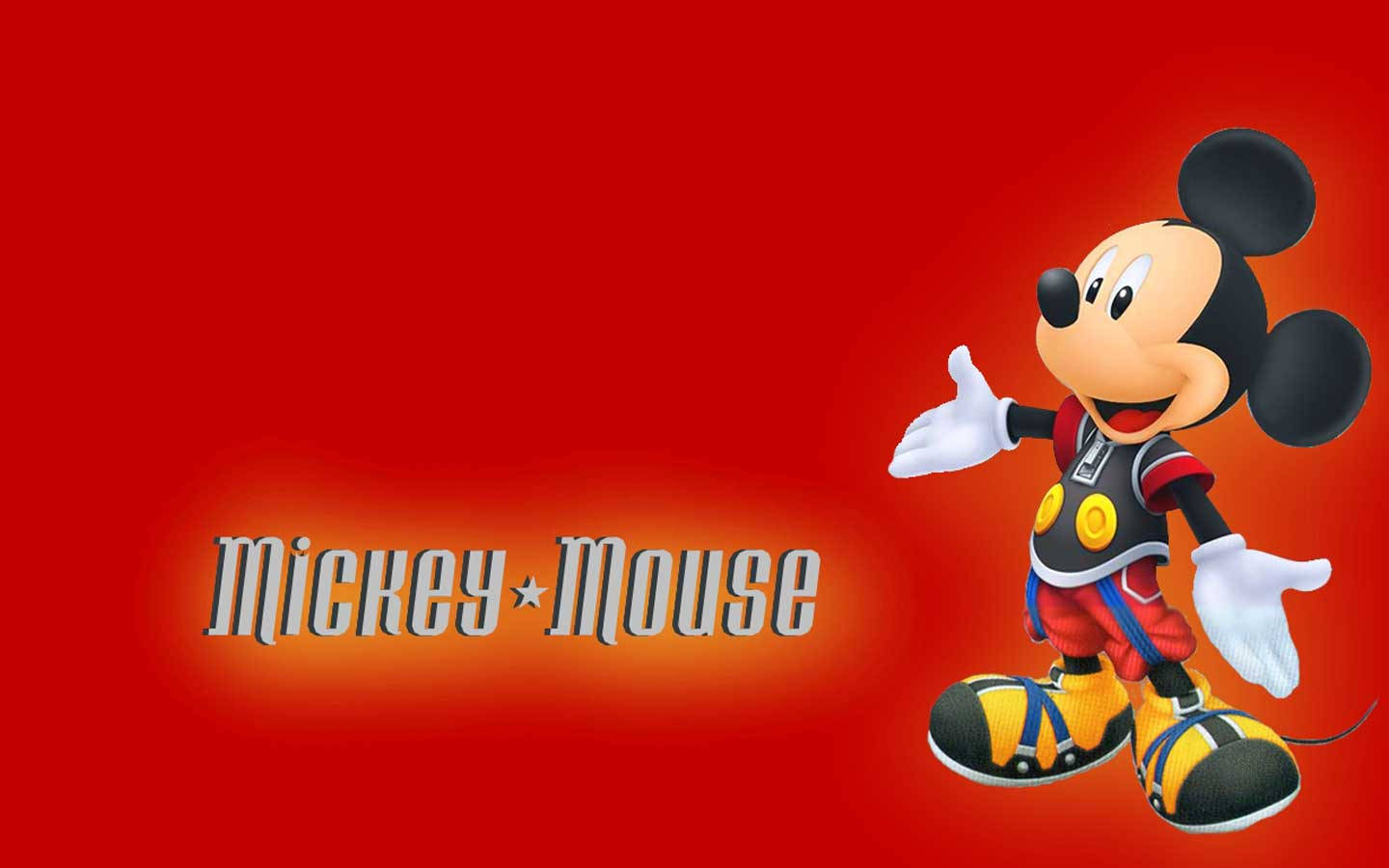 Red Mickey Mouse Background Background
