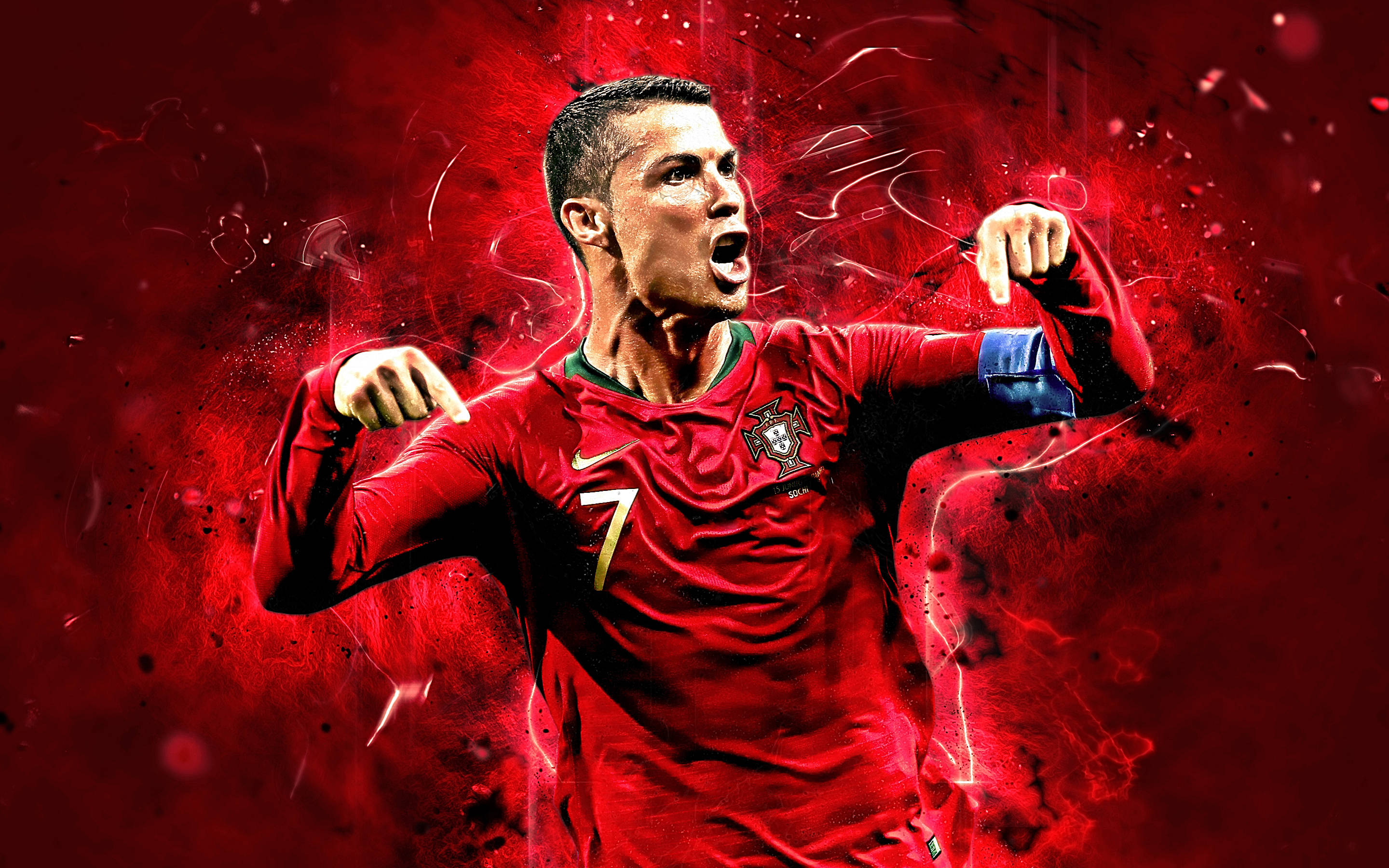 Red Poster Cristiano Ronaldo - Wallpaper: Bạn đang tìm kiếm một hình nền mới cho thiết bị của mình? Red Poster Cristiano Ronaldo với hình ảnh đầy sức mạnh sẽ là lựa chọn hoàn hảo cho bạn. Hãy cùng xem hình ảnh này và trang trí cho thiết bị của bạn thêm phần cuốn hút và ấn tượng.