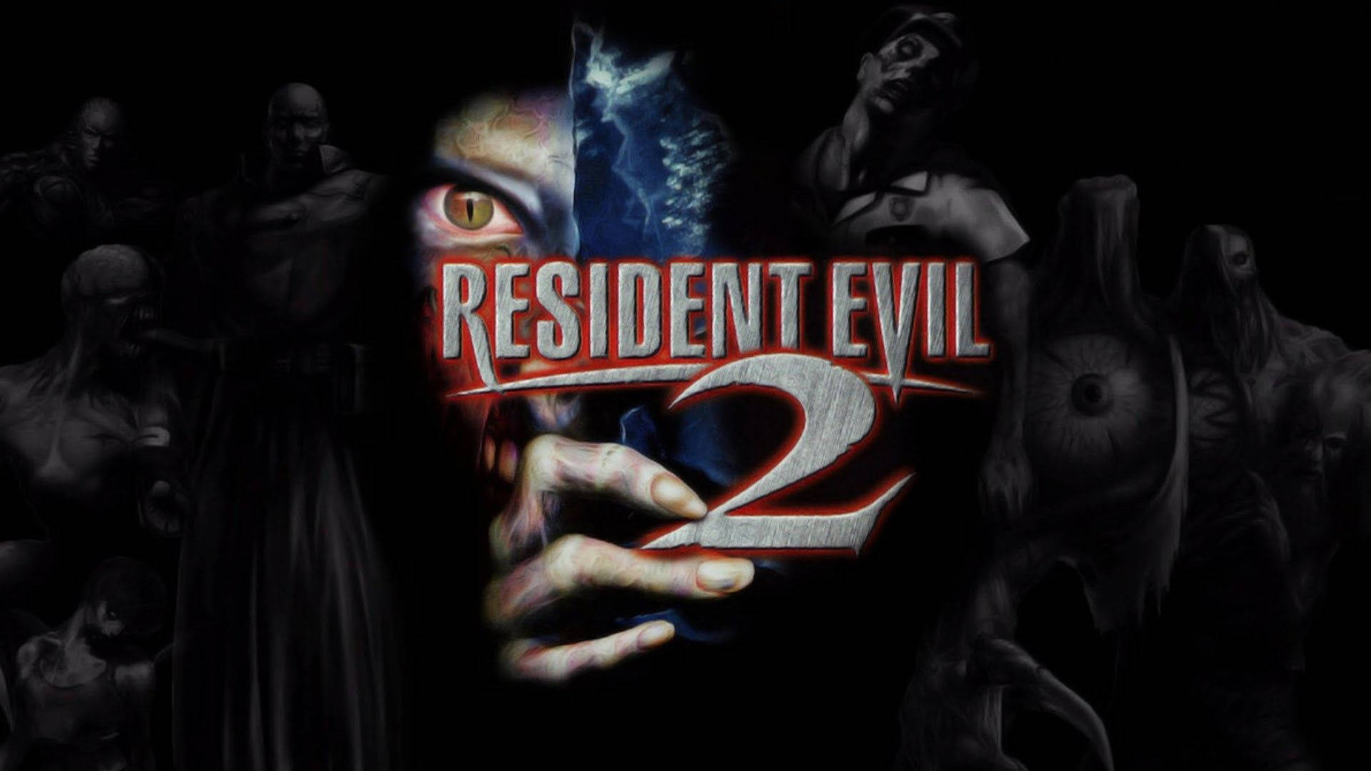 Resident Evil 2 Ps1 Zombies Background