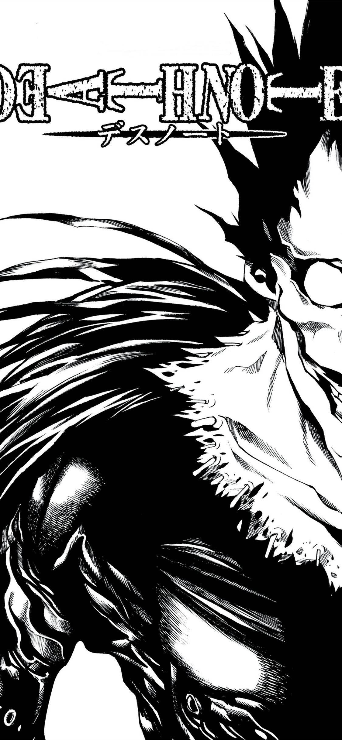 Download Ryuk From Book 1 Of Death Note Iphone Wallpaper 