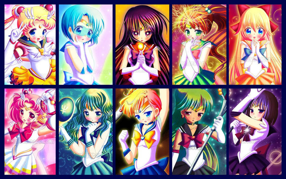 Sailor Moon Fan Art Background