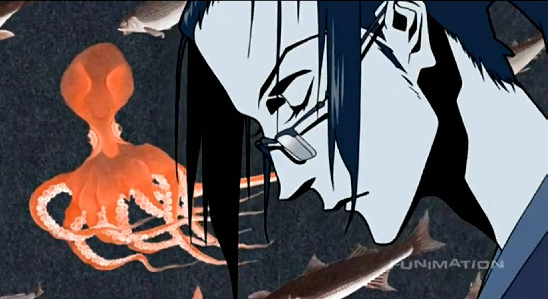 Samurai Champloo Jin With Octopus Background