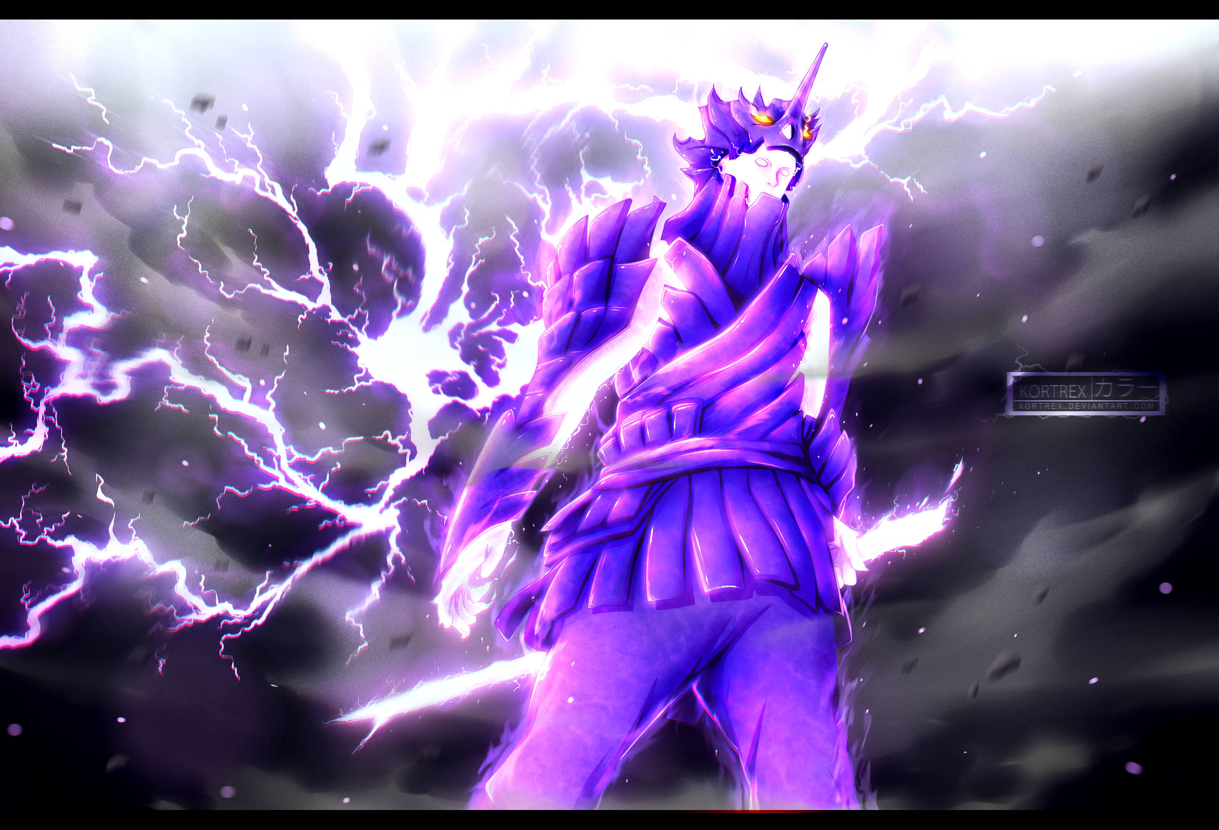 sasuke uchiha complete susanoo