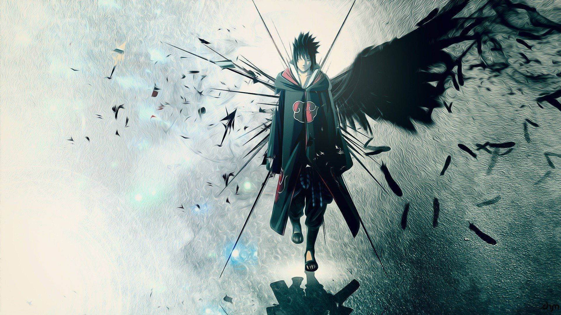 Sasuke Uchiha Hd Wallpaper And Background Image Background