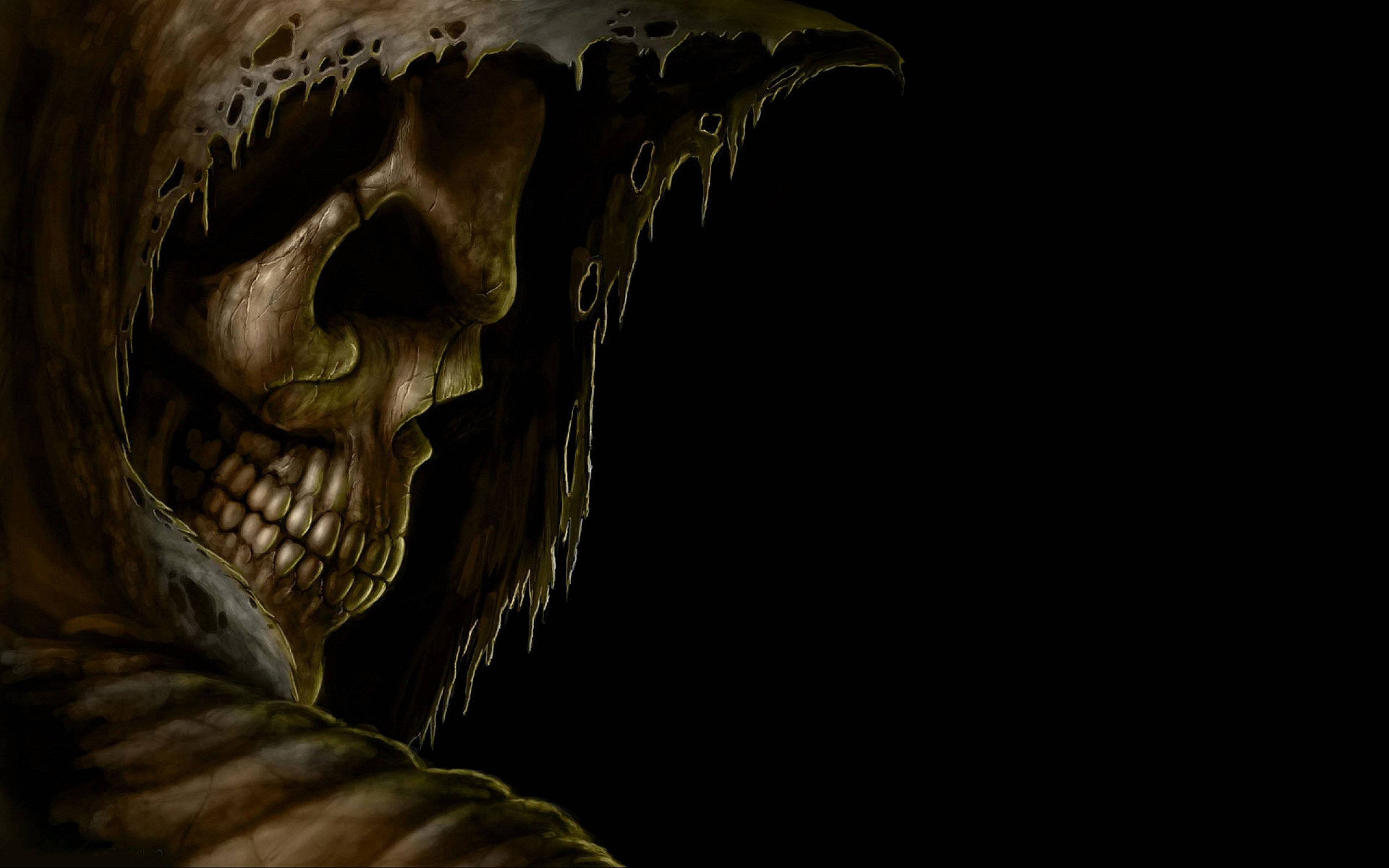 Scary Grim Reaper Background