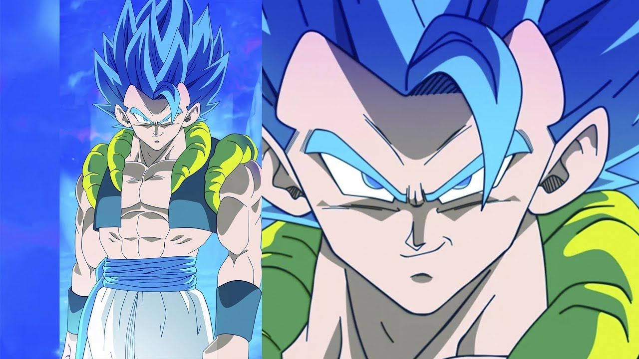 Serious Looking Gogeta Background