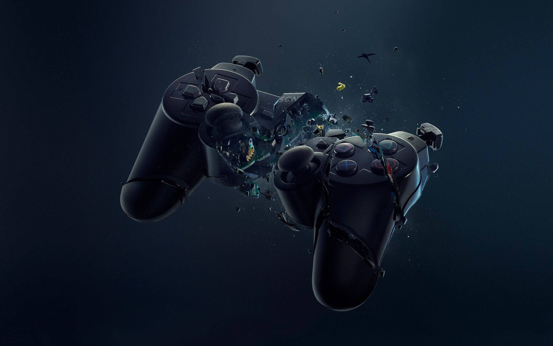 Shattered Ps4 Controller Background