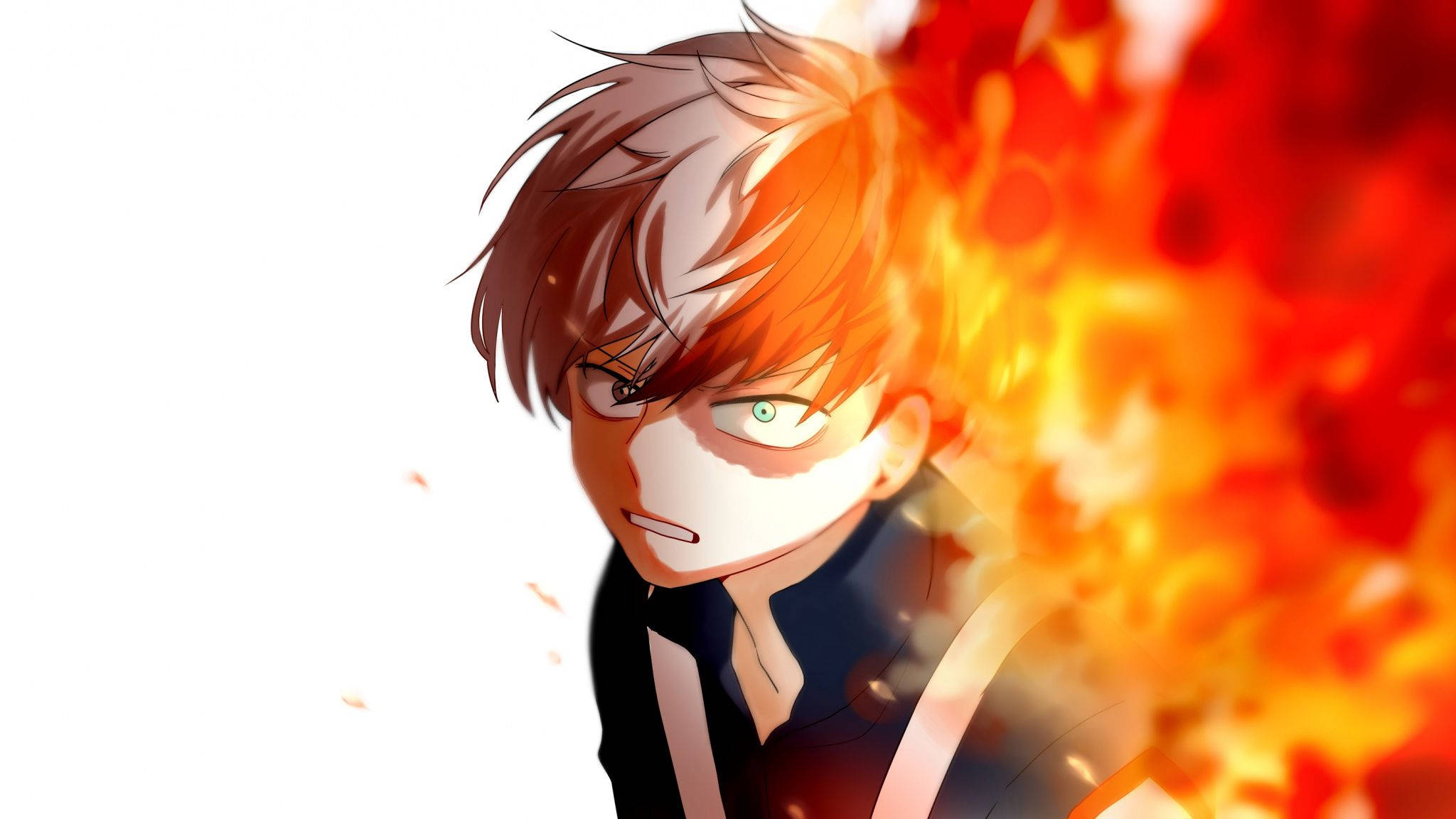 Download Shoto Fire Anime Power Wallpaper 