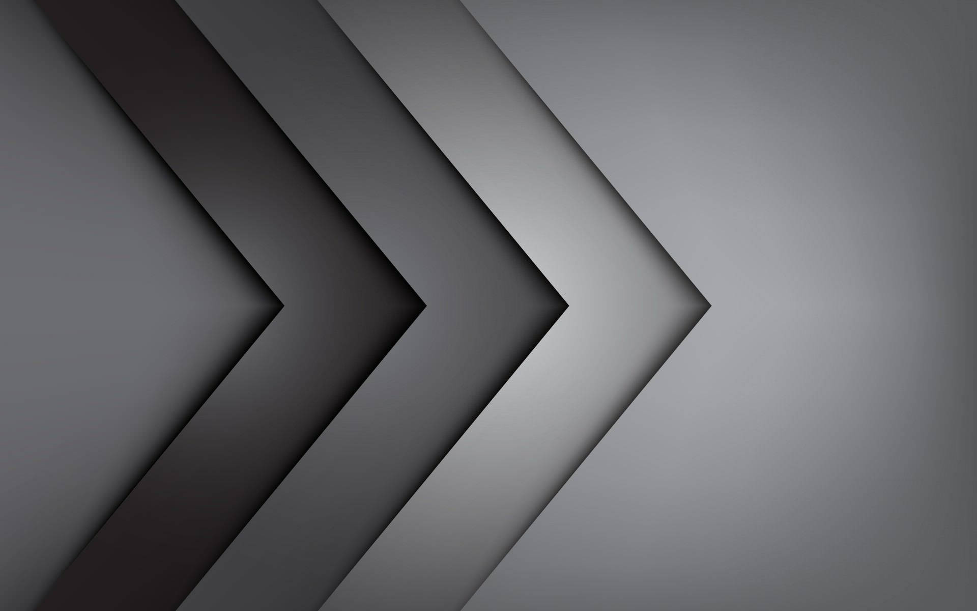 Silver And Black Triangle Abstract Background