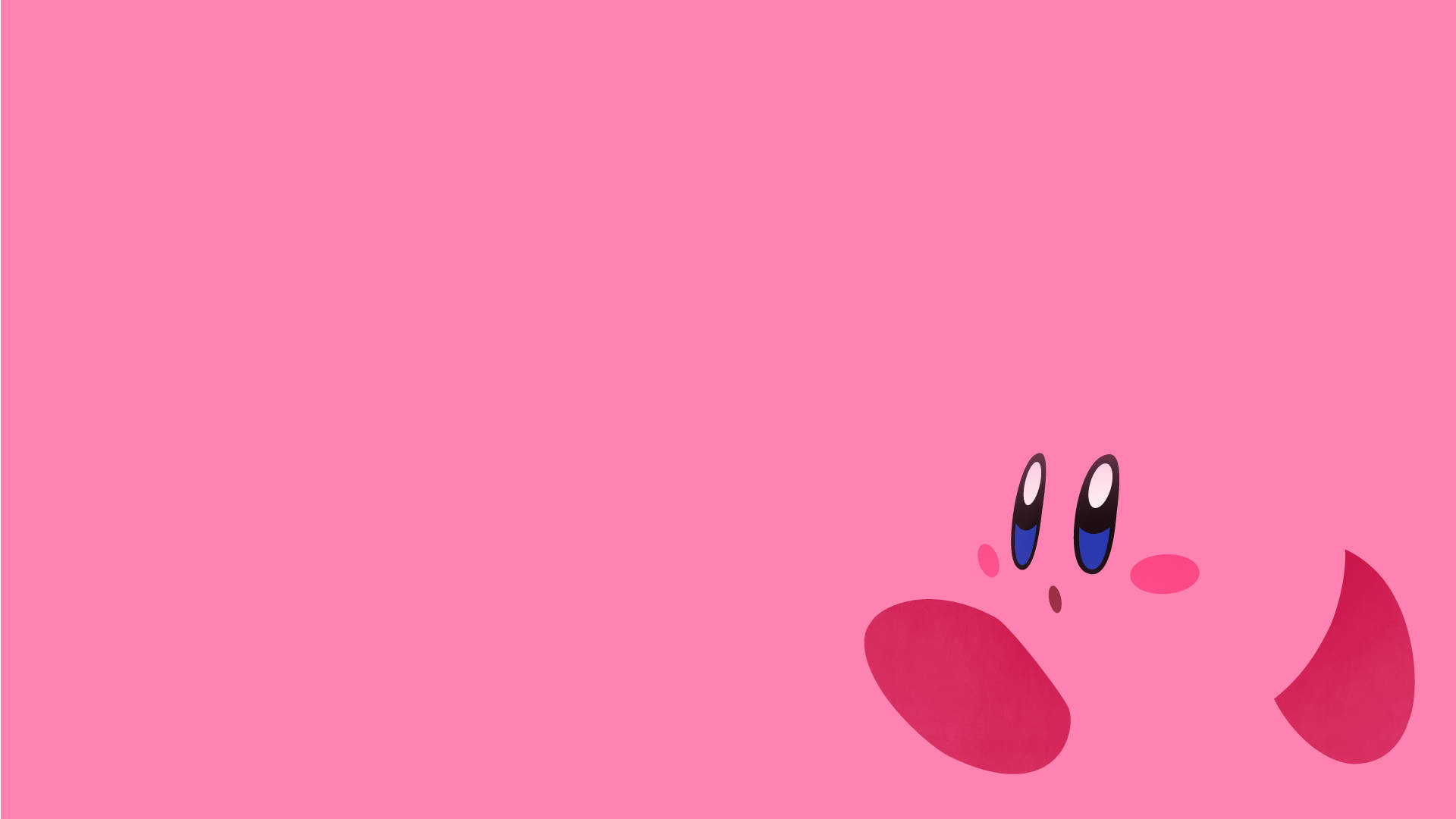 Simple Fan Art Kirby Background