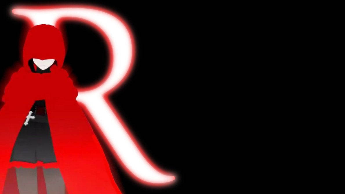Simple Rwby Red Anime Background