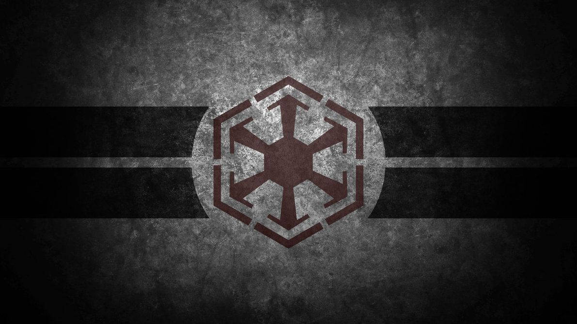 Sith Logo In Grunge Background