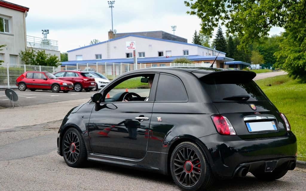 Fiat 500 Abarth Black