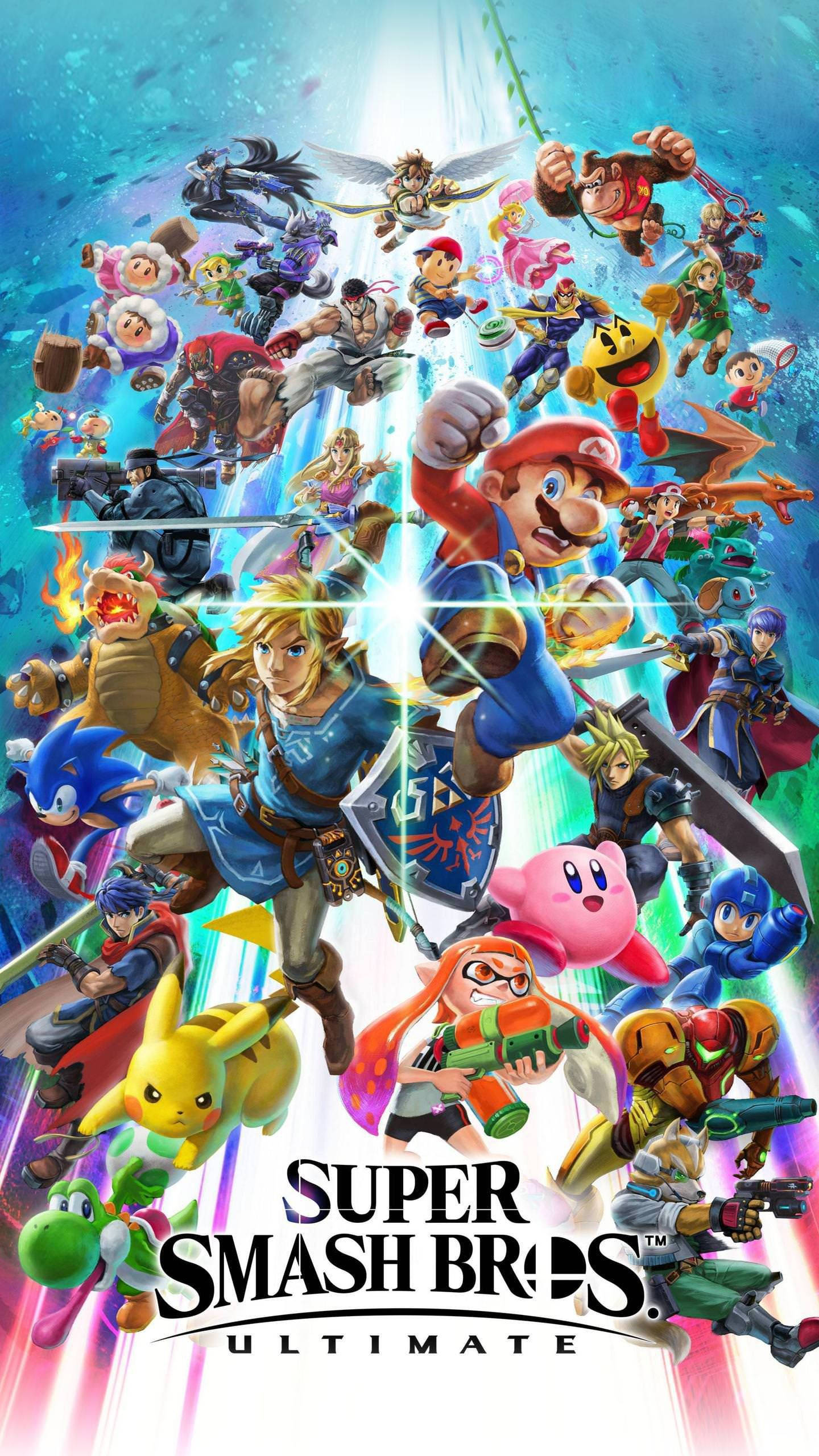 Smash Ultimate Fighters From Beyond Background