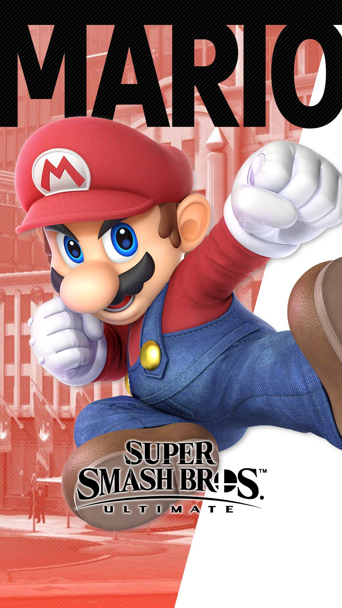 Smash Ultimate Mario Background