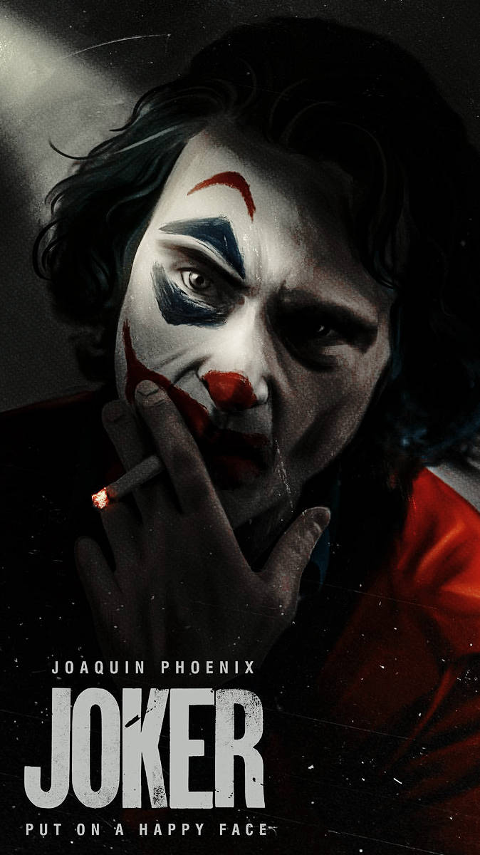 Smoking Poster Joker 2019 Background