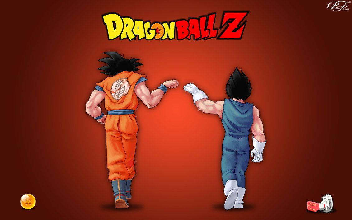 Son Goku And Prince Vegeta Dbz Hd Background
