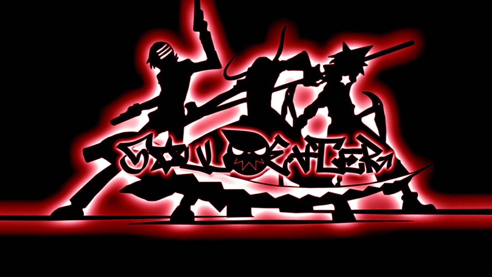 Soul Eater Characters Shadow Image Background