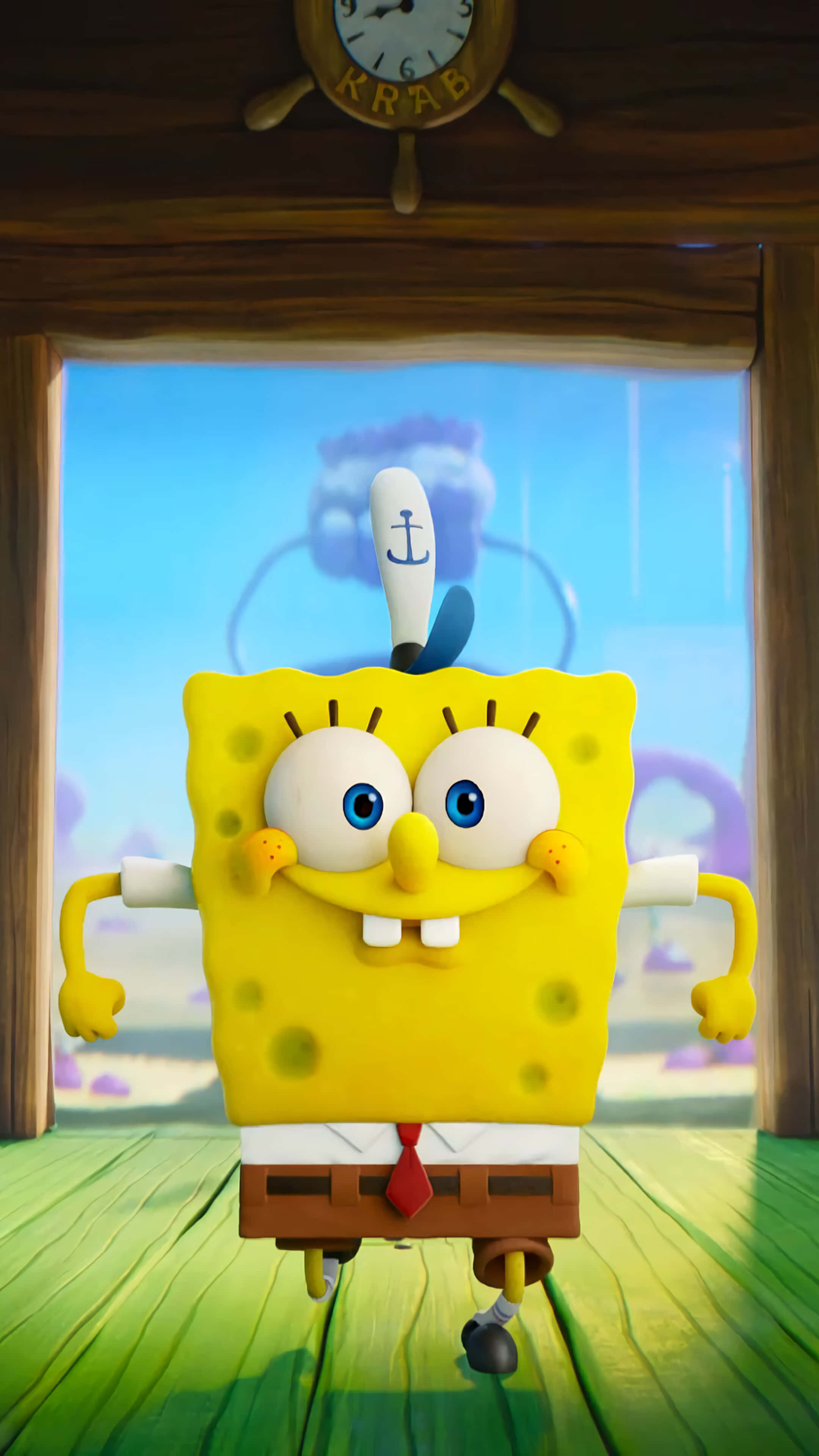 Downloaden Spongebob Pfp 2160 X 3840 Wallpaper | Wallpapers.com