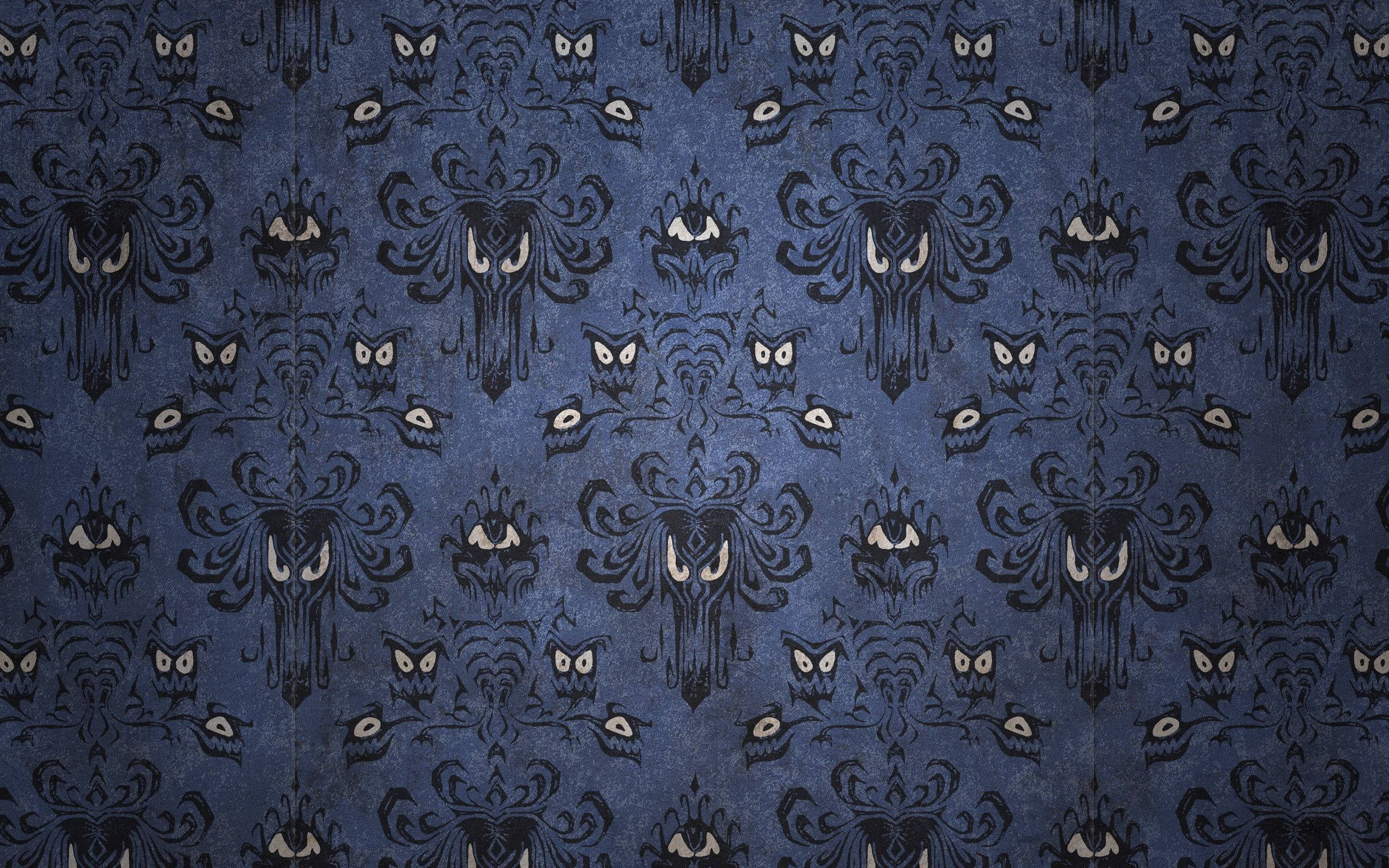 Spooky Symbols Haunted Mansion Background