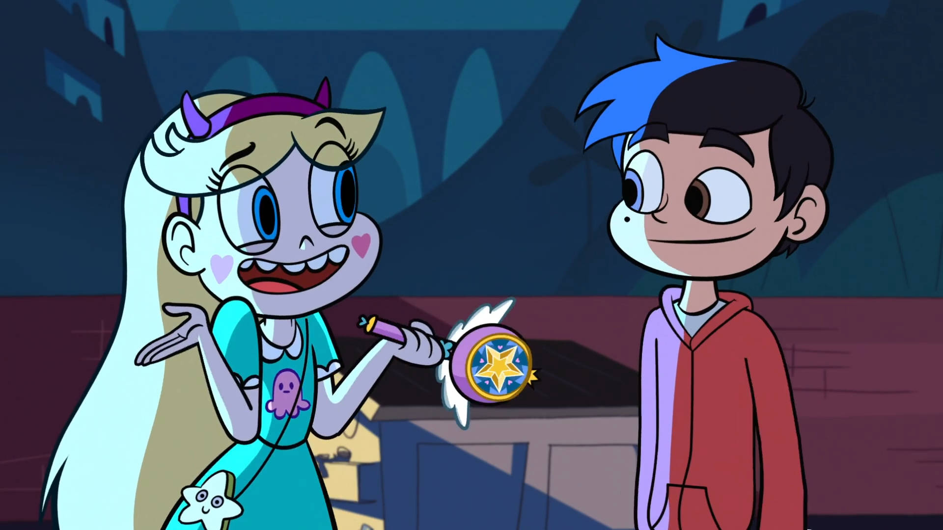 Star Vs The Forces Of Evil With Marco Background