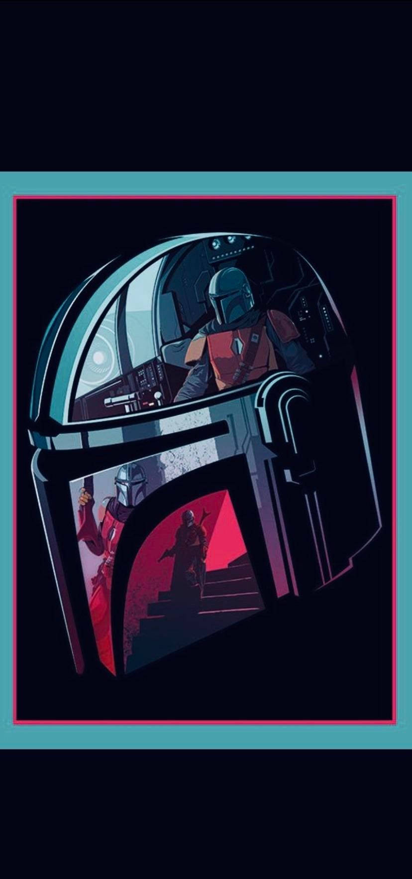 Star Wars Boba Fett Helmet Background
