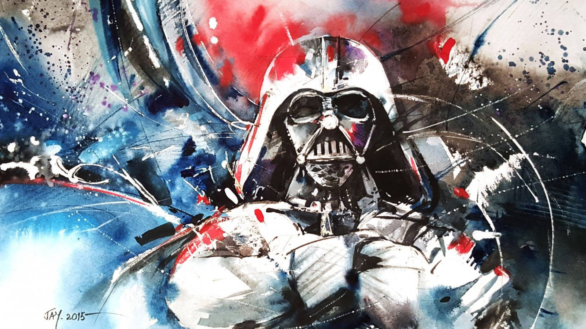 Star Wars Darth Vader Art Background
