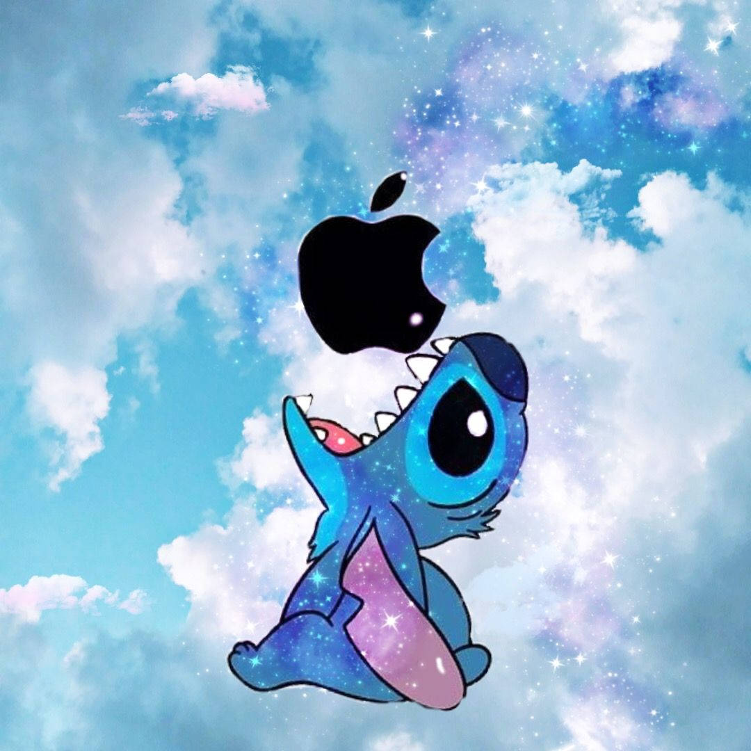 Download Endearing Stitch Galaxy Wallpaper | Wallpapers.com