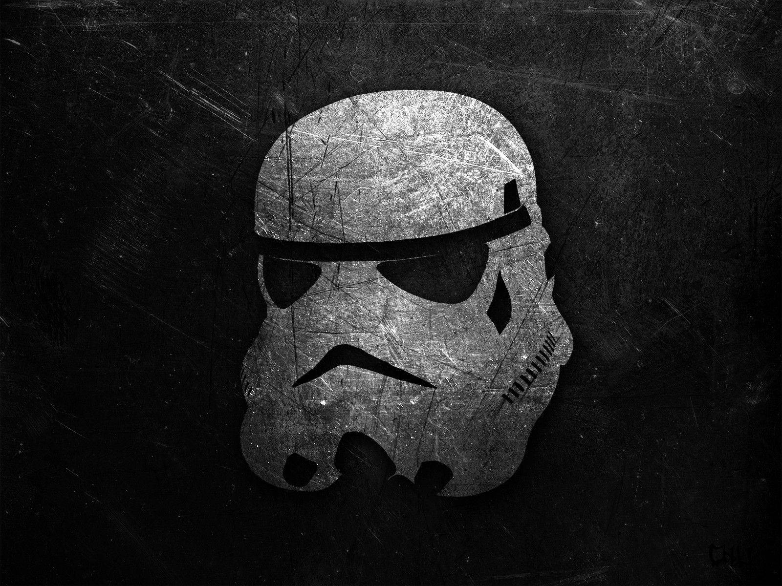 Stormtrooper Combat Helmet Artwork Background