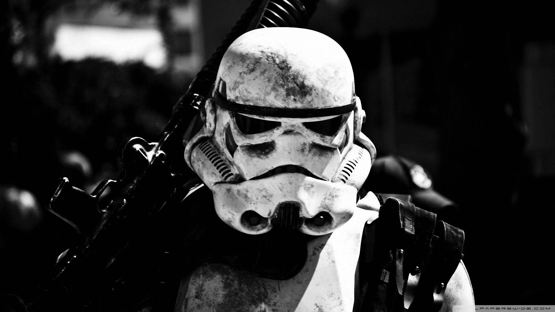 Stormtrooper Of Galactic Empire Background