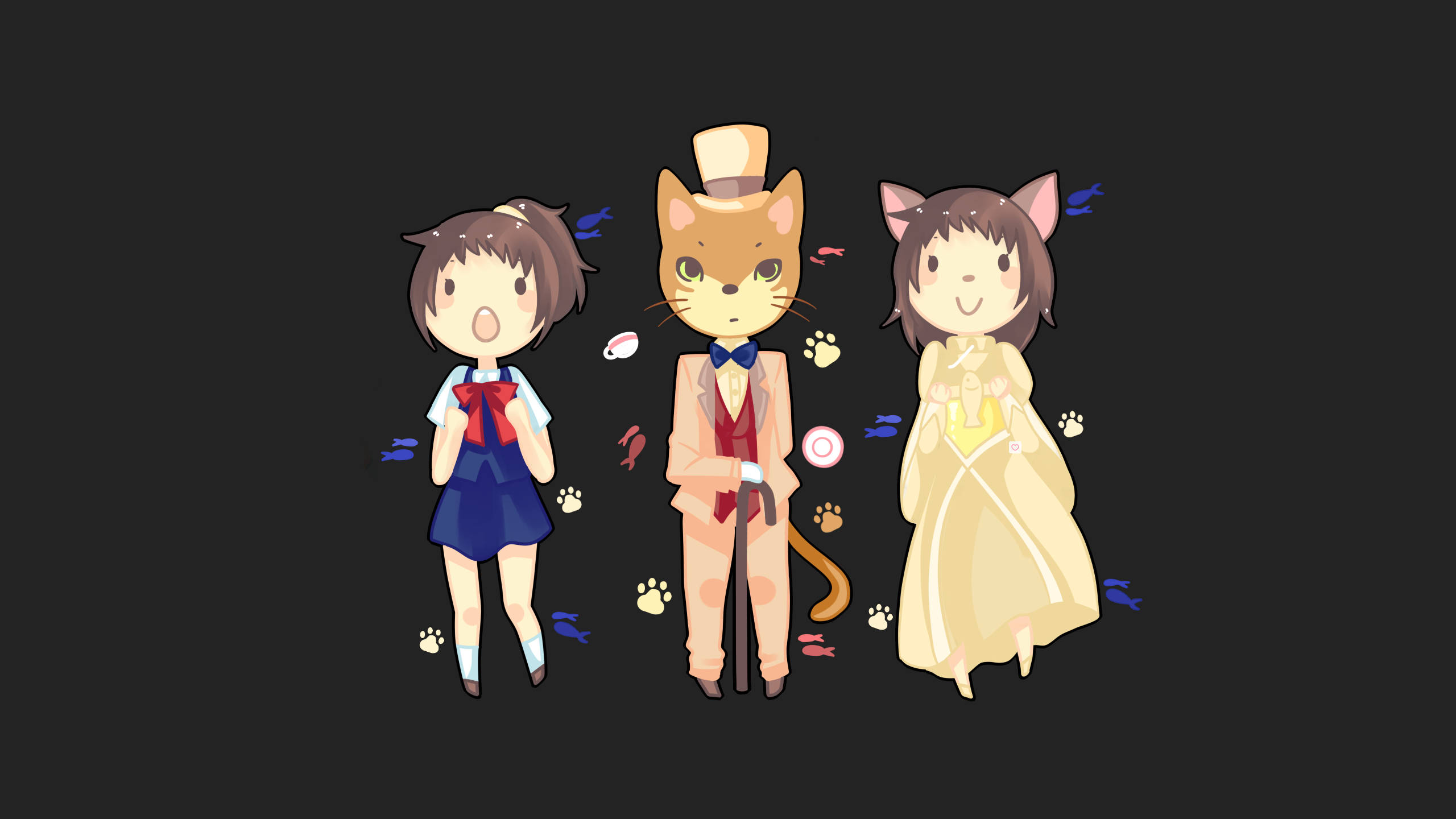 Download Studio Ghibli Desktop Haru Cat Wallpaper 