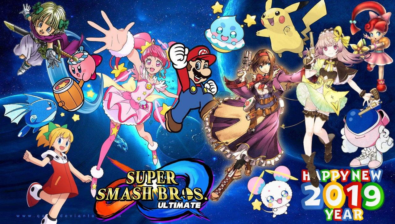Super Smash Bros 2019 Background