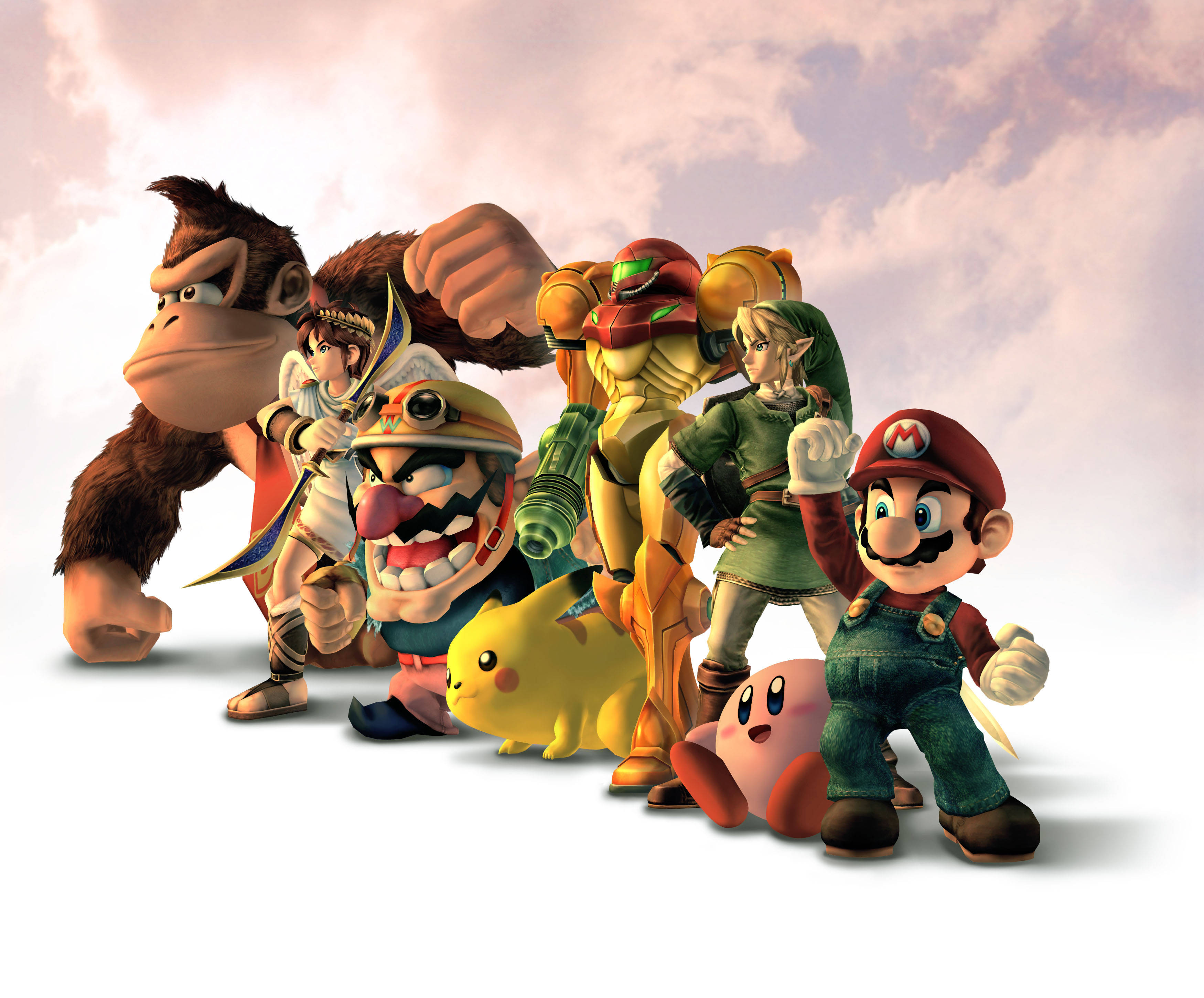 Super Smash Bros Standing Poster Background