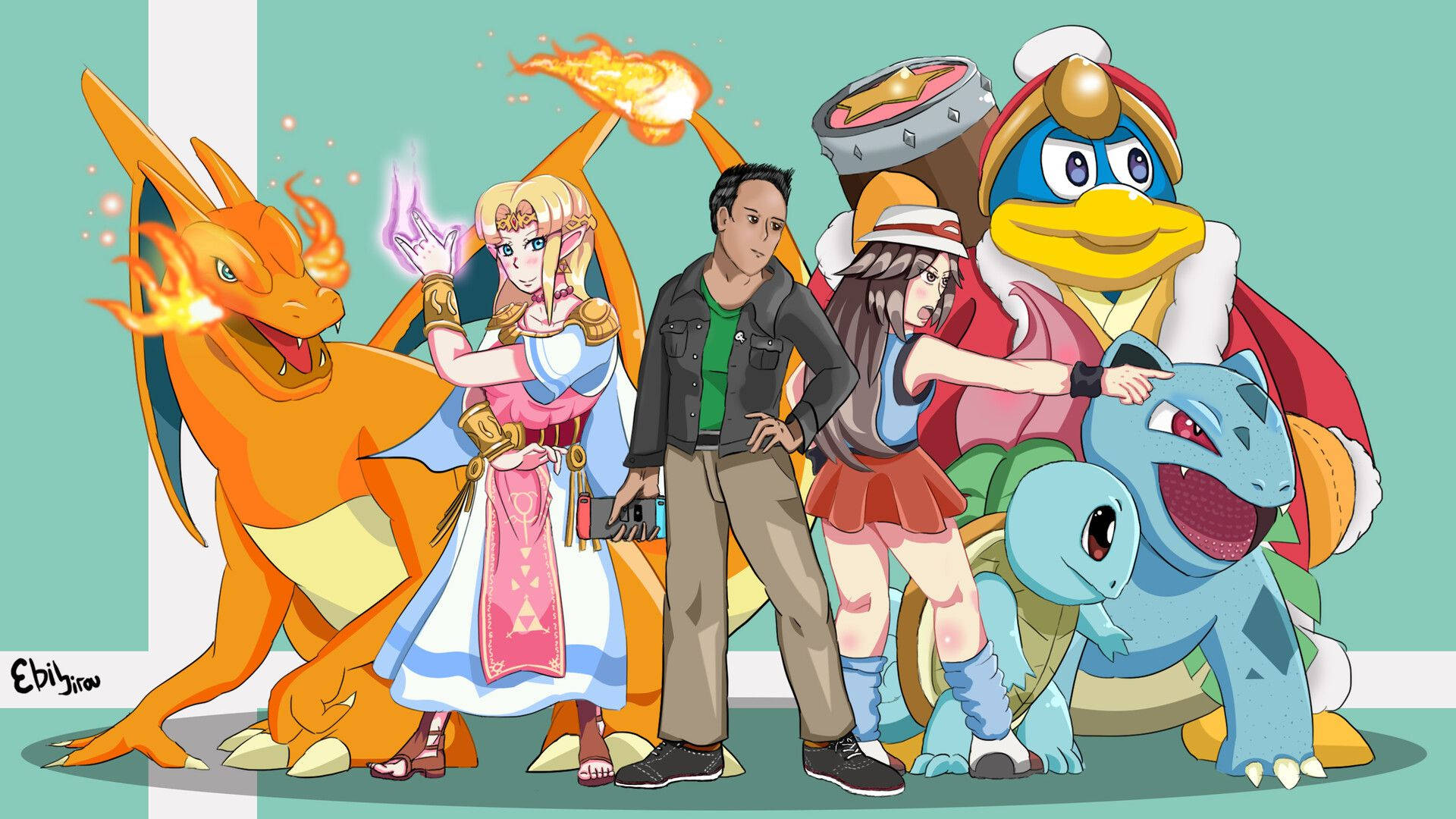 Super Smash Bros Ultimate Classic Anime Background