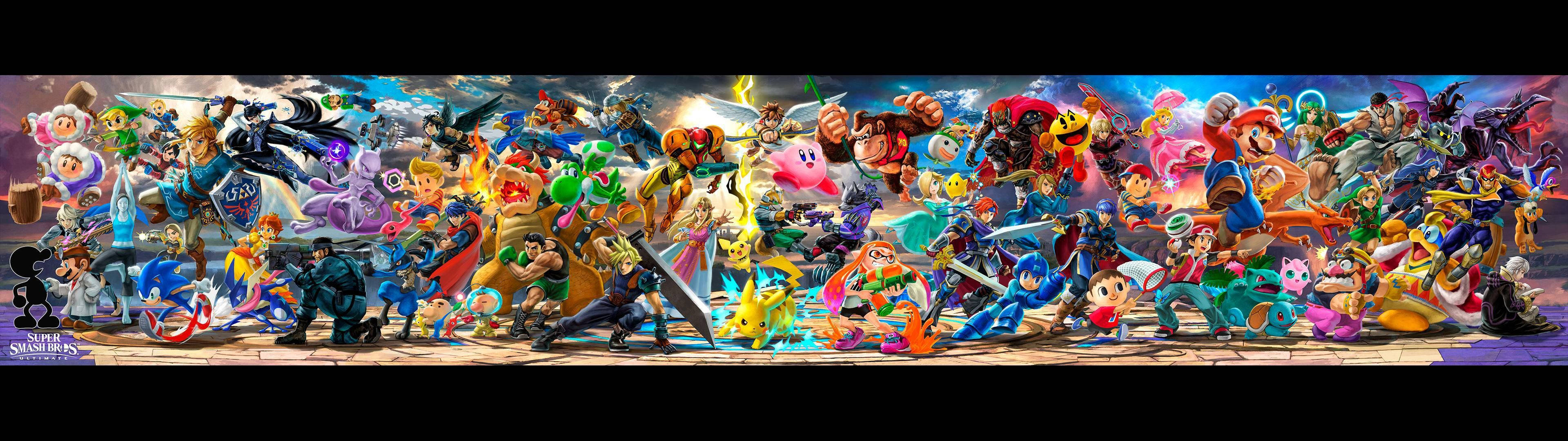 Super Smash Bros Ultimate Epic Banner Background