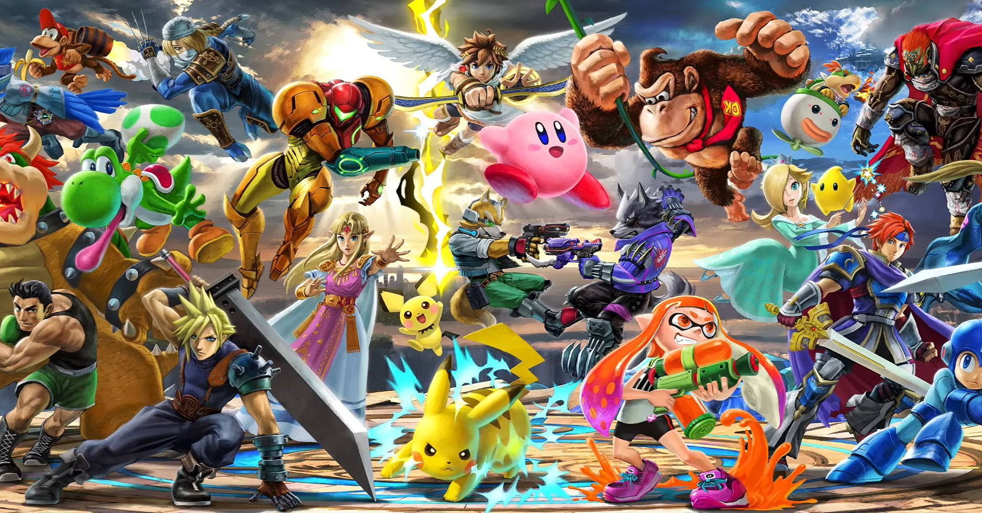 Super Smash Bros Ultimate Hd Background