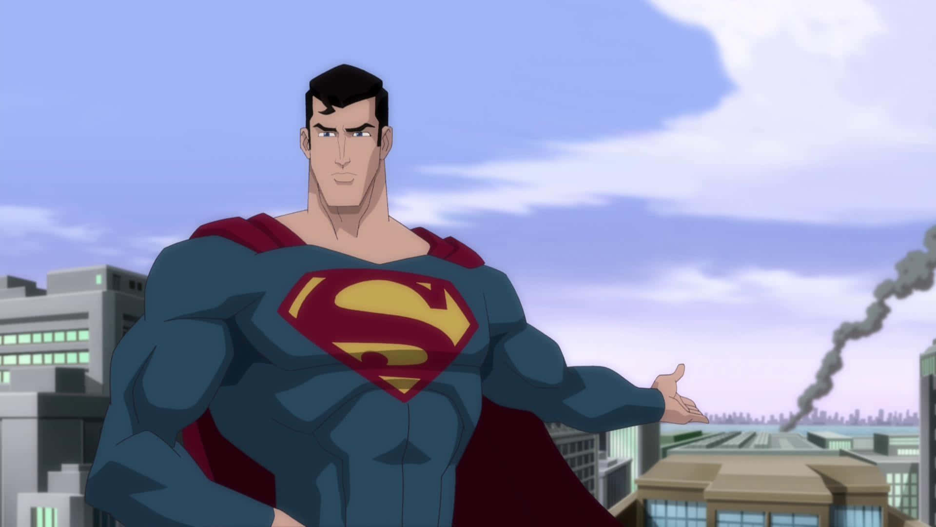 Download Superman Unbound soaring through the sky in a hero's flight ...