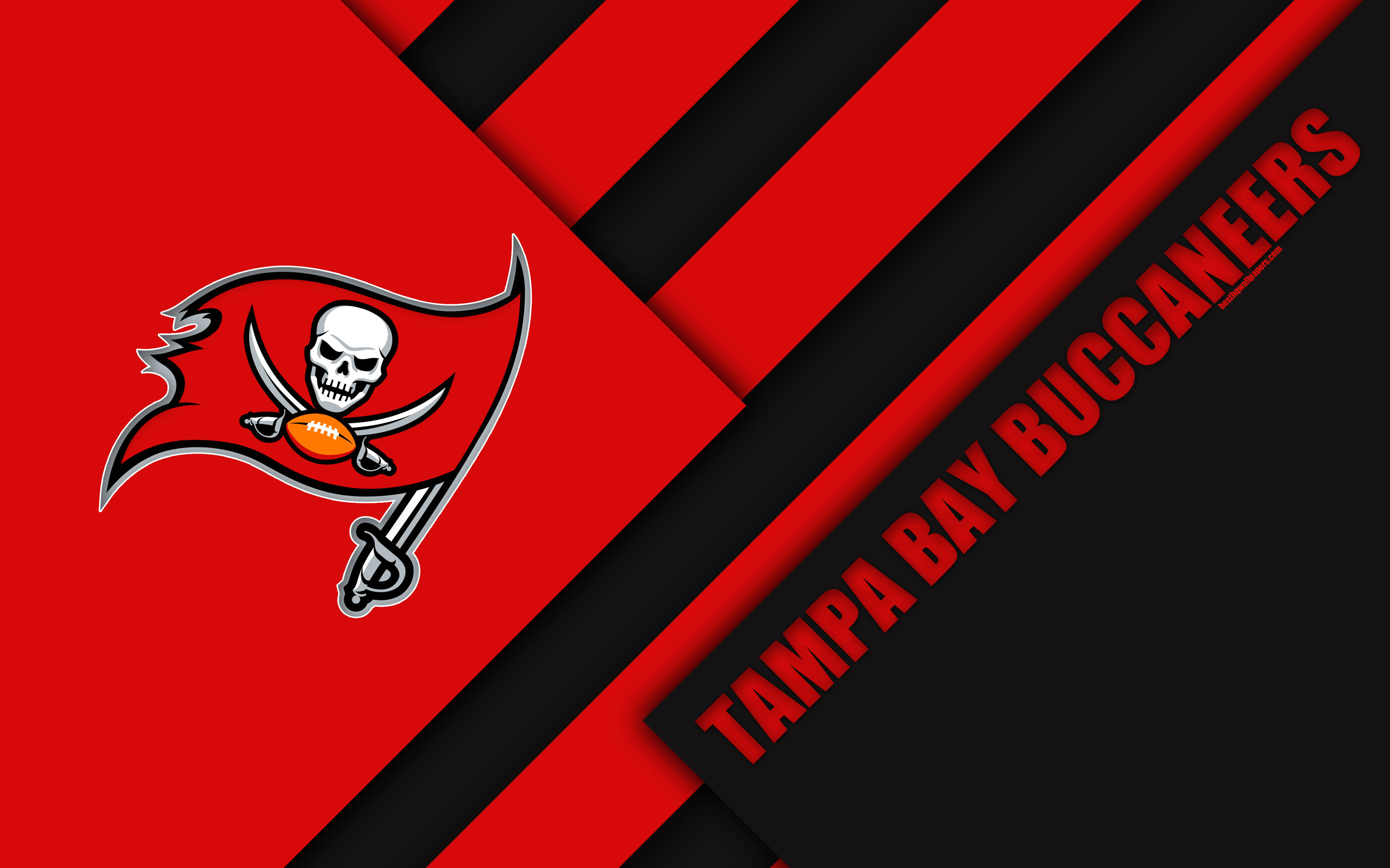 Download Tampa Bay Buccaneers Nfl Logo Wallpaper | Wallpapers.com